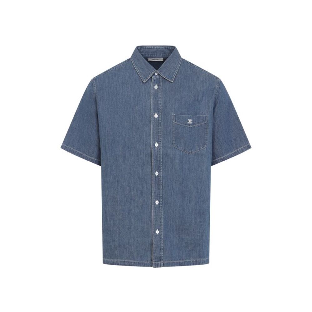 Celine Cotton Bowling Shirt Men